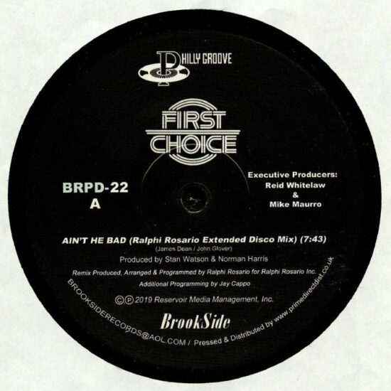 First Choice - Ain't He Bad (Ralphi Rosario Mixes) (12")