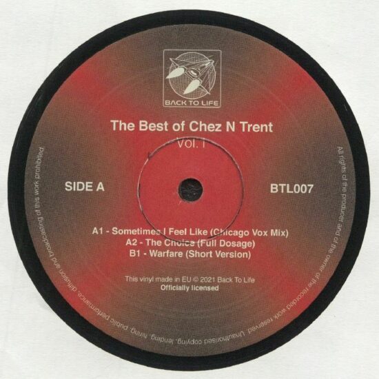 Ron Trent / Chez Damier - The Best Of Chez N Trent Vol 1 (12")