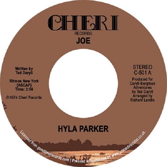 Hyla Parker - Joe / Quiet Tunes (7")