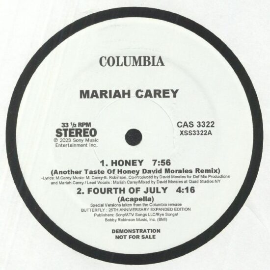 Mariah Carey - Honey EP (12")