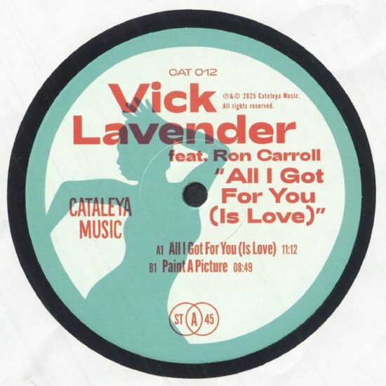 Vick Lavender Feat. Ron Carroll - All I Got For You (Is Love) (12")