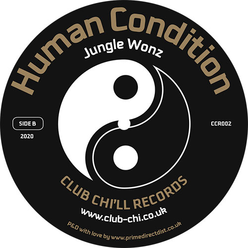 Marshall Jefferson / Jungle Wonz - Vibe Three / Human Condition (12") - Image 2
