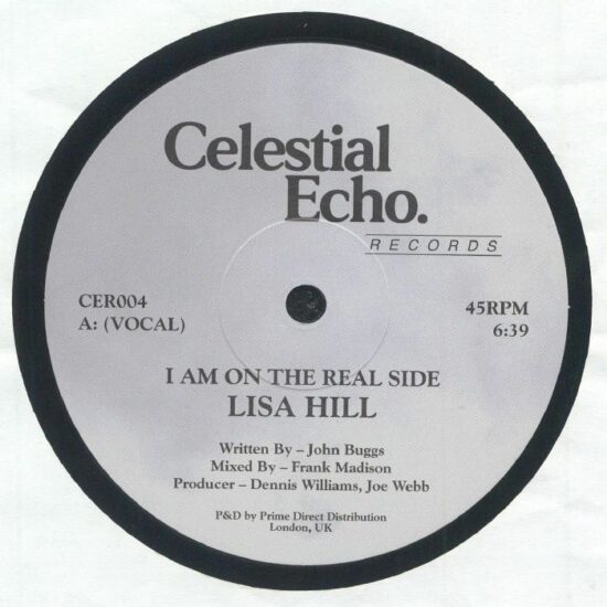 Lisa Hill - I Am On The Real Side (12")