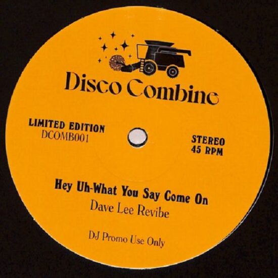 Roy Ayers / Slave - Hey Uh-What You Say Come On / Steal Your Heart (Dave Lee mixes) (Disco Combine 001) (12")