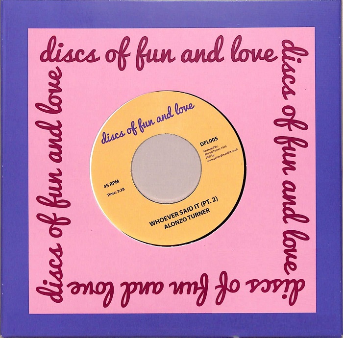 Alonzo Turner - Whoever Said It (7") - Image 2