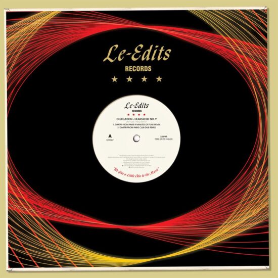 Delegation - Heartache No. 9 / One More Step To Take (Dimitri From Paris Remixes) (12") (VG+/M)