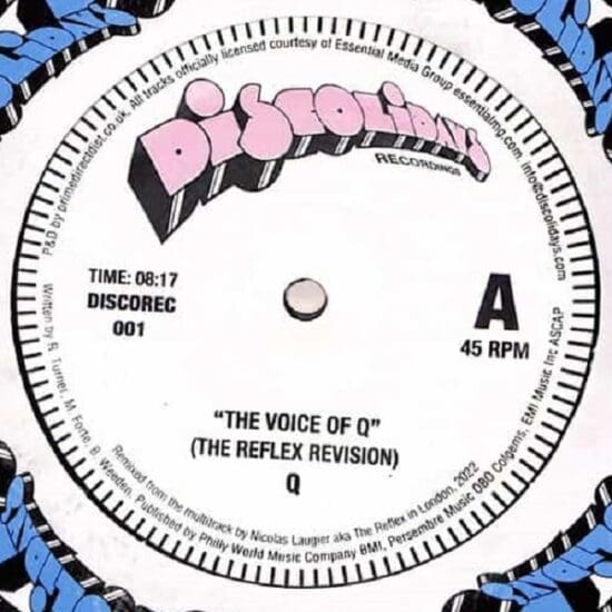Q / Ruth "Silky" Waters - The Voice Of Q / Everybody Loves A Good Funk (The Reflex Revisions) (12")