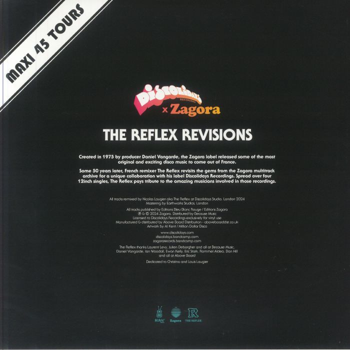 La Compagnie Créole - Le Bal Masque / La Nuit Des Requins (The Reflex Revisions) (12") (M/VG+) - Image 2