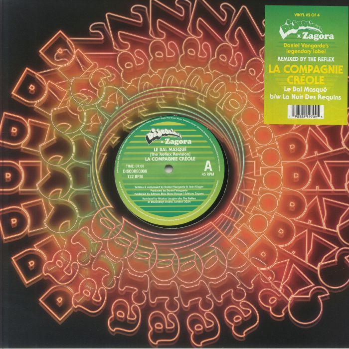 La Compagnie Créole - Le Bal Masque / La Nuit Des Requins (The Reflex Revisions) (12") (M/VG+)