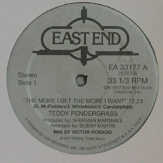 Teddy Pendergrass - The More I Get, The More I Want (Victor Rosado Remix / Original) (12")
