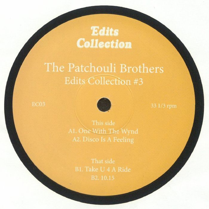The Patchouli Brothers - Edits Collection #3 (12")