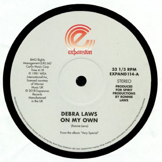 Debra Laws - On My Laws / Very Special (12")