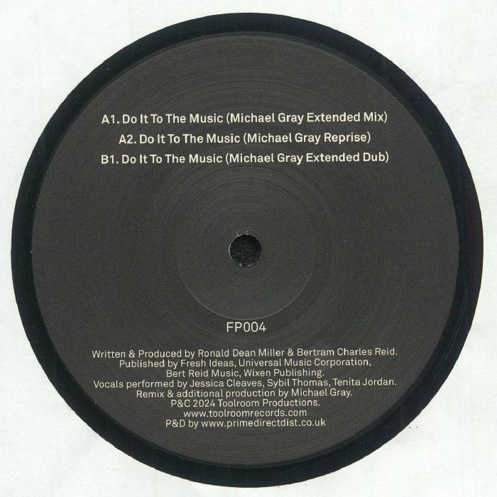 Raw Silk - Do It To The Music (Michael Gray Remix) (12") - Image 2