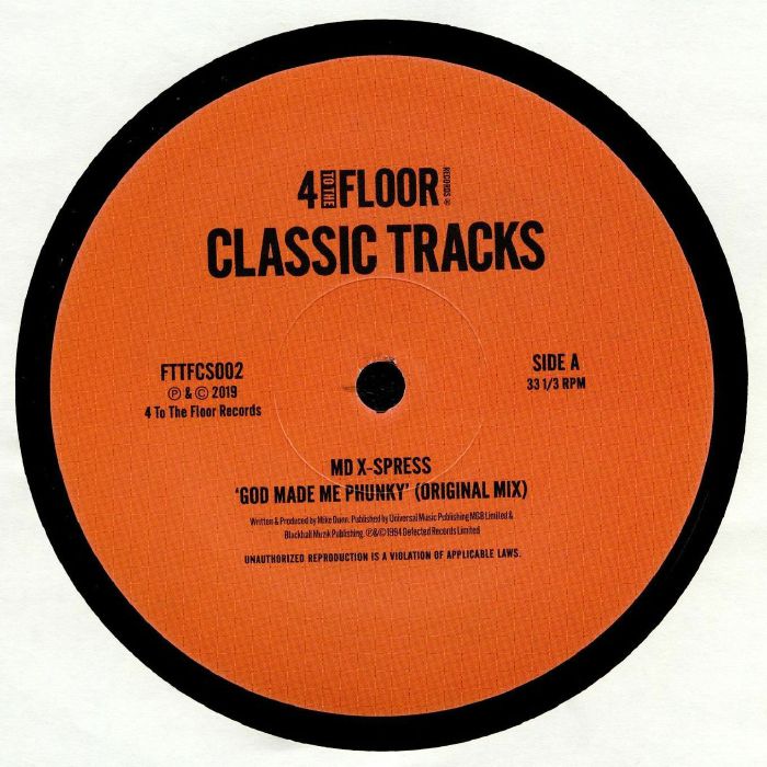 The MD X-Spress / Three Kings Featuring Jaygun And Bashy - God Made Me Phunky / Shake Dat Booty (12")