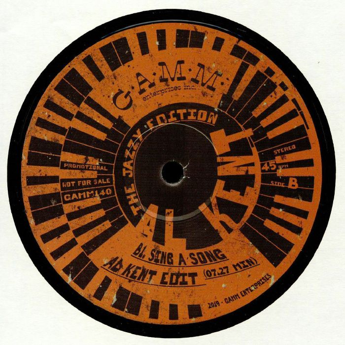 Al Kent - The Jazzy Edition (12") - Image 2