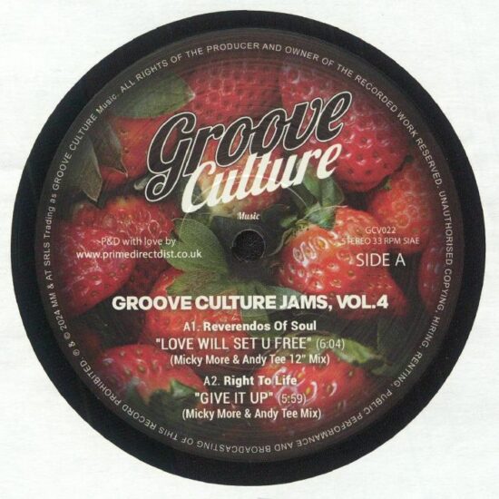 Various - Groove Culture Jams Vol.4 (12")