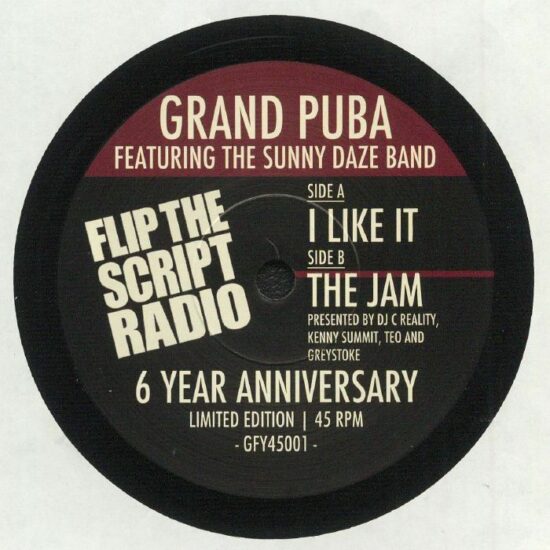 Grand Puba Featuring The Sunny Daze Band - I Like It / The Jam (7")