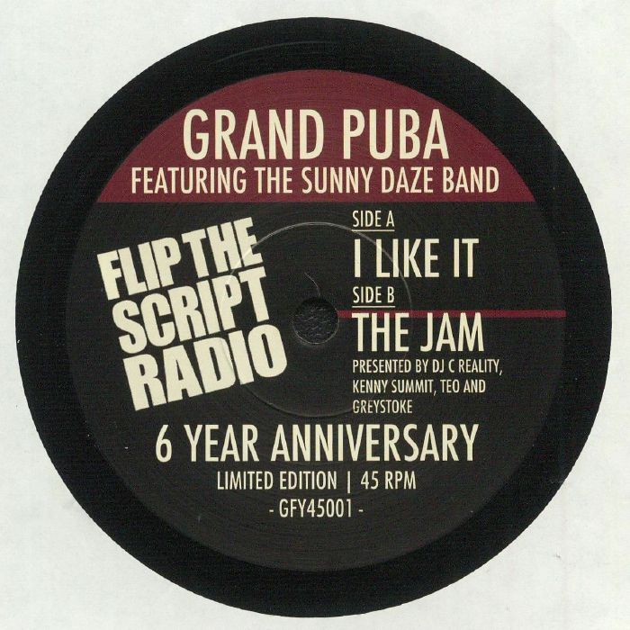 Grand Puba Featuring The Sunny Daze Band - I Like It / The Jam (7")