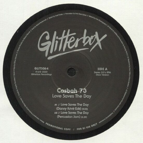 Casbah 73 - Love Saves The Day (Inc. Danny Krivit / Rahaan Remixes) (12")