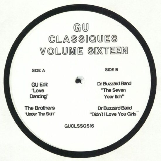 GU aka Glenn Underground - Classiques Vol. Sixteen (12")
