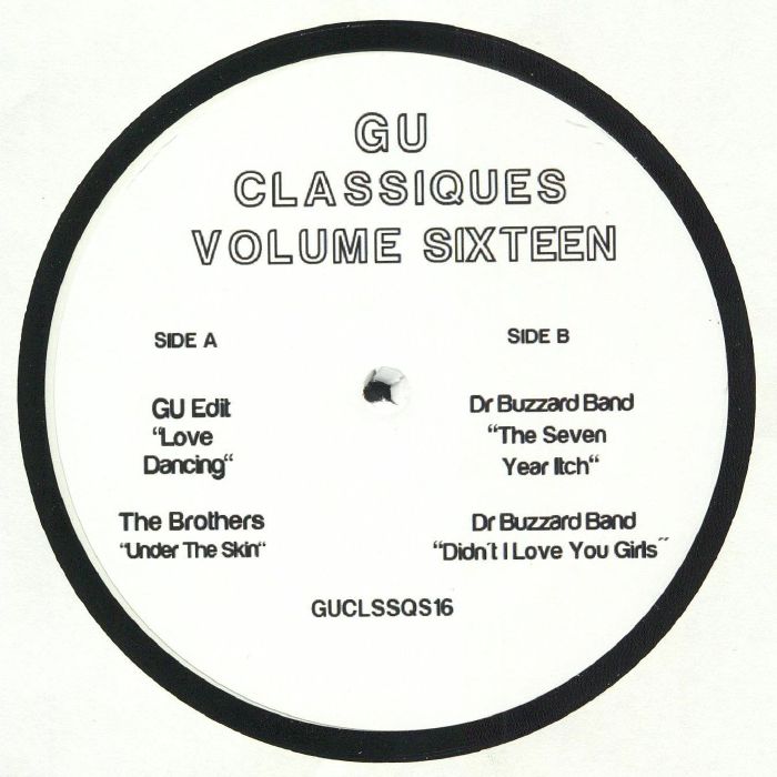 GU aka Glenn Underground - Classiques Vol. Sixteen (12")
