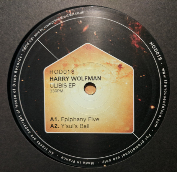 Harry Wolfman - Ulibis EP (12") - Image 3