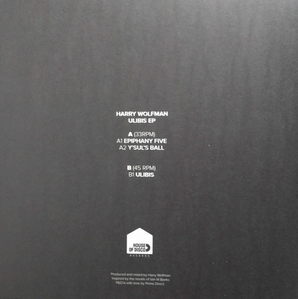 Harry Wolfman - Ulibis EP (12") - Image 2
