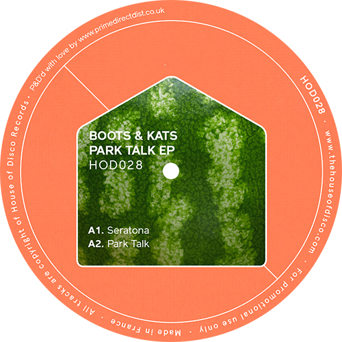 Boots & Kats - Park Talk EP (12") - Image 2