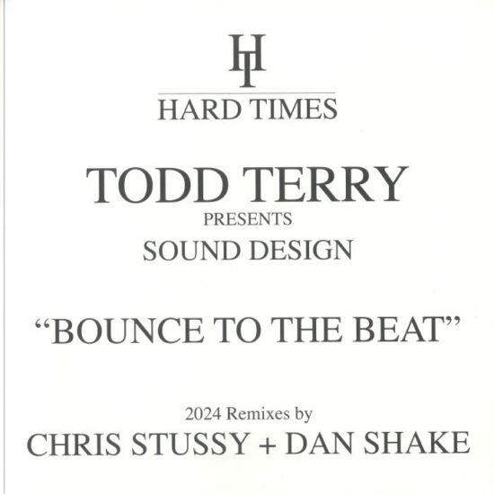 Todd Terry Presents Sound Design - Bounce To The Beat (2024 Remixes) (12") (M/VG+)