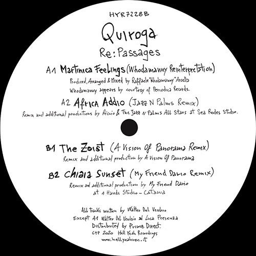 Quiroga - Re:Passages (12")