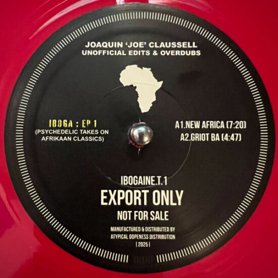 Joaquin Joe Claussell - Iboga EP#1 (12")