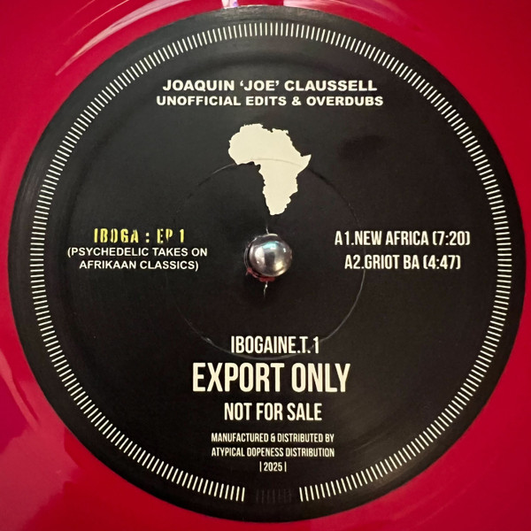 Joaquin Joe Claussell – Iboga EP#1 (12″) | Dig Deep Records