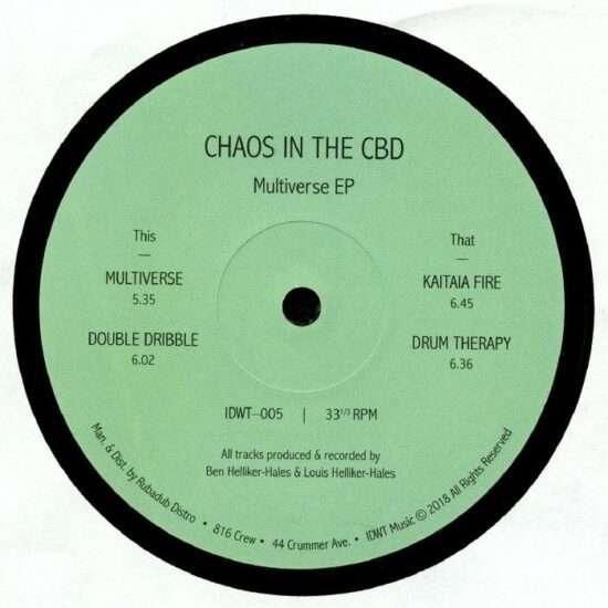 Chaos In The CBD - Multiverse EP (12")
