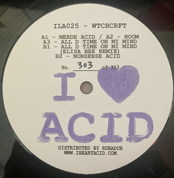 Wtchcrft - I Love Acid 025 (12")
