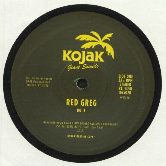Red Greg - Do It / Peace (12")