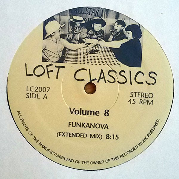 Various - Loft Classics Volume 8 (12")