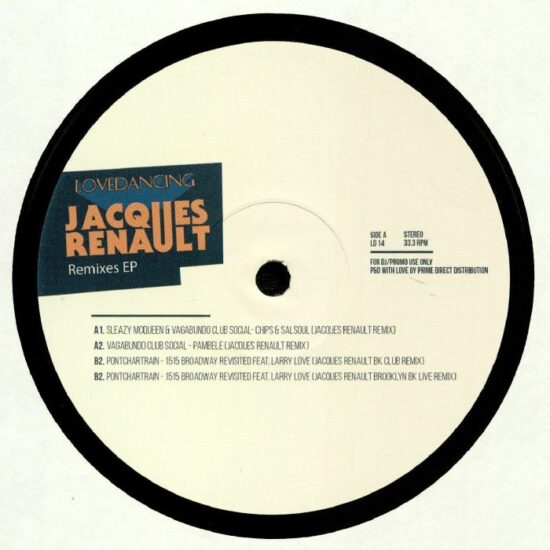 Vagabundo Club Social / Sleazy Mcqueen / Pontchartrain - Jacques Renault Remixes (12")
