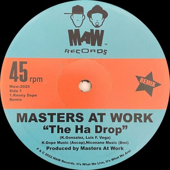 Masters At Work - The Ha Drop (Remix) (12")