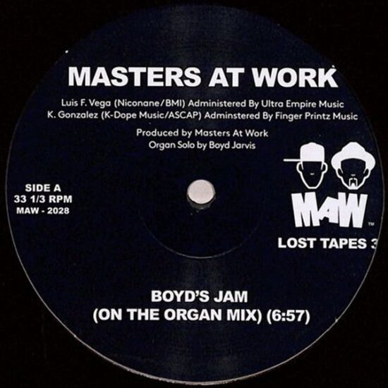 Masters At Work - MAW Lost Tapes 3 (12")