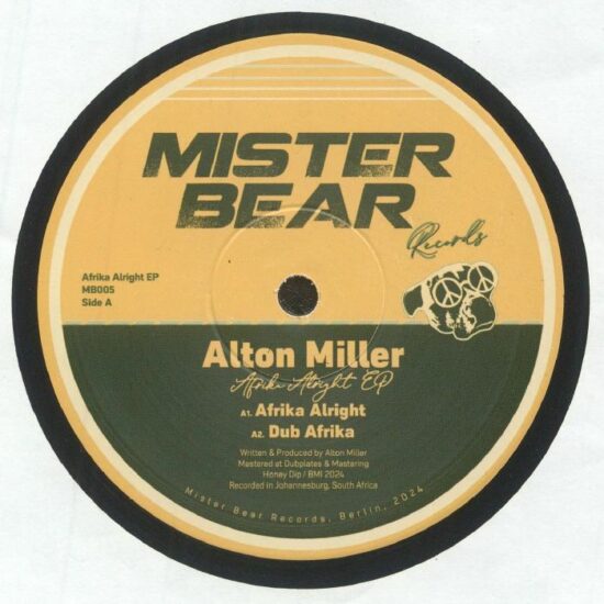Alton Miller - Afrika Alright EP (12")