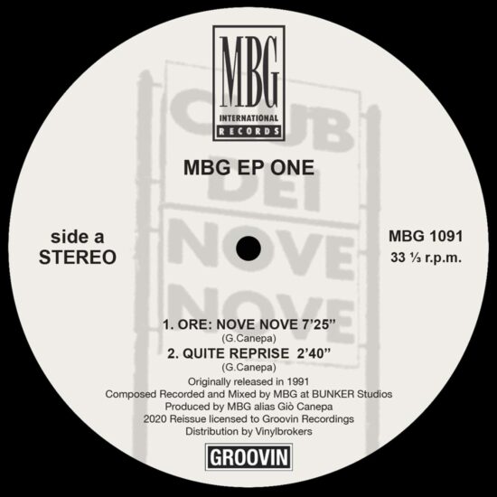 MBG - EP One (12")
