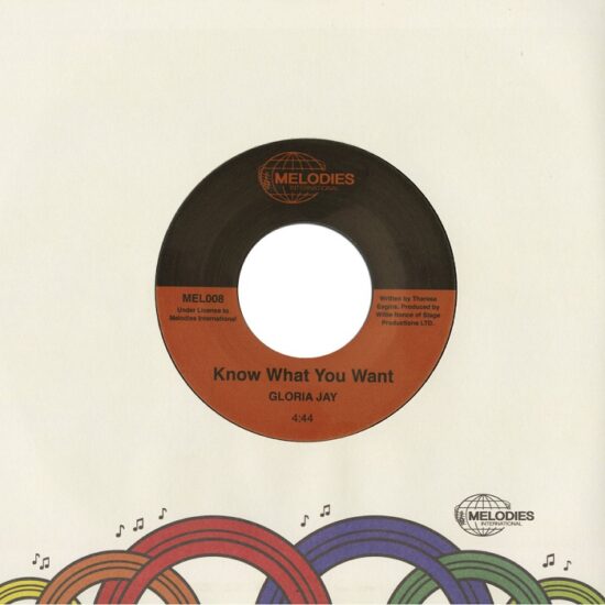 Gloria Jay - Know What You Want / I'm Gonna Make It (7") (M/VG+)