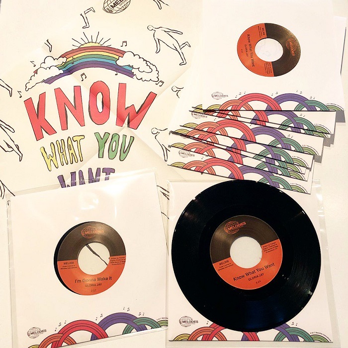 Gloria Jay - Know What You Want / I'm Gonna Make It (7") (M/VG+) - Image 3
