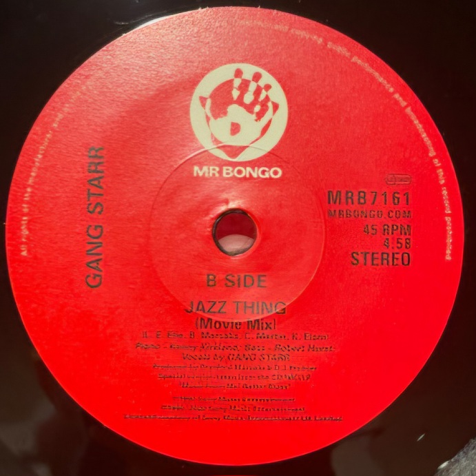 Gang Starr - Jazz Thing (7") - Image 4