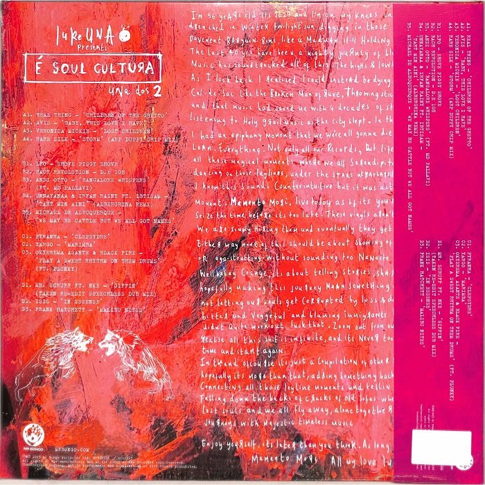 Various Artists - Luke Una Presents É Soul Cultura Vol 2 (2xLP) - Image 2