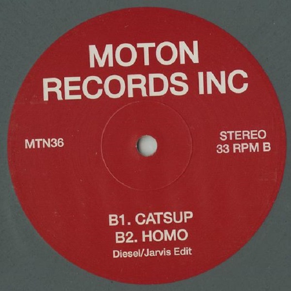 Moton Records Inc - Din Catsup & Homo (12") - Image 2
