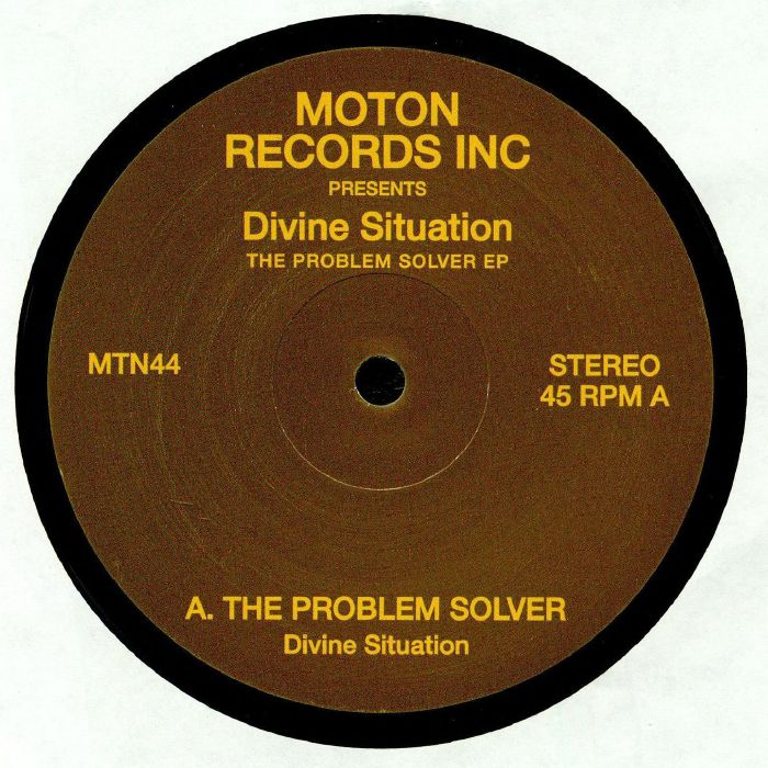 Divine Situation - The Problem Solver EP (12")