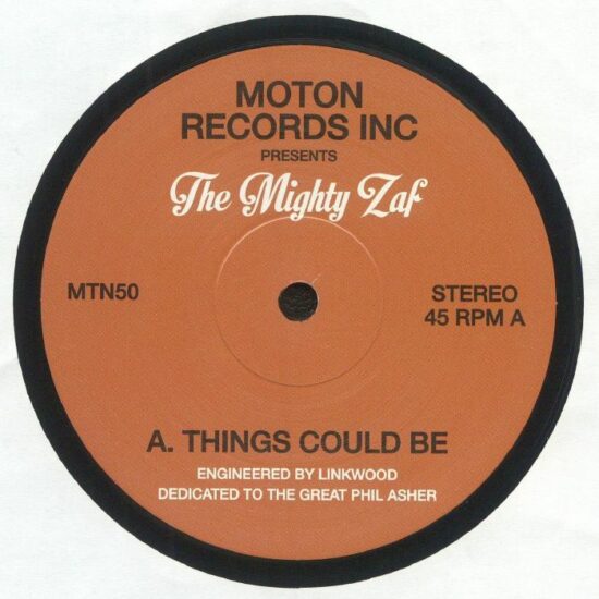 The Mighty Zaf - Things Could Be (12")
