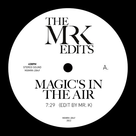 Mr K - Magic's In The Air / Could Heaven Ever Be Like This (12")