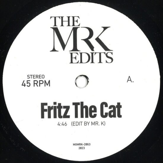 Cal Tjader / Executive Suite - Fritz The Cat / You Believed In Me (The Mr K Edits) (7")